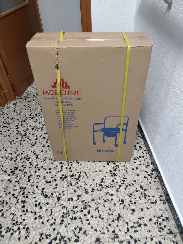 Silla WC con ruedas Mobiclinic