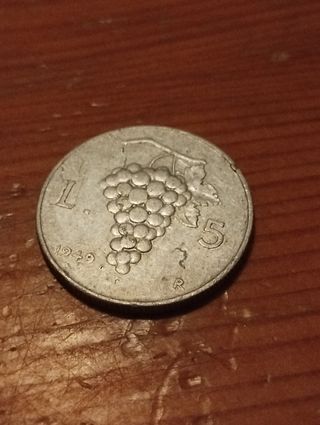 5 Lire Italia 1949/1950 - 4 Monete