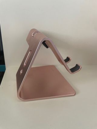 Soporte metàlico iPhone & Apple Watch rose gold