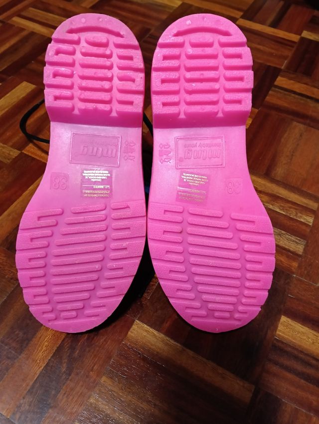 Botas Mtng charol negras 38