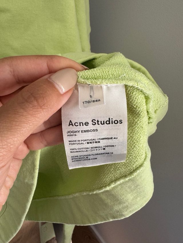 Sudadera Acne Studios verde