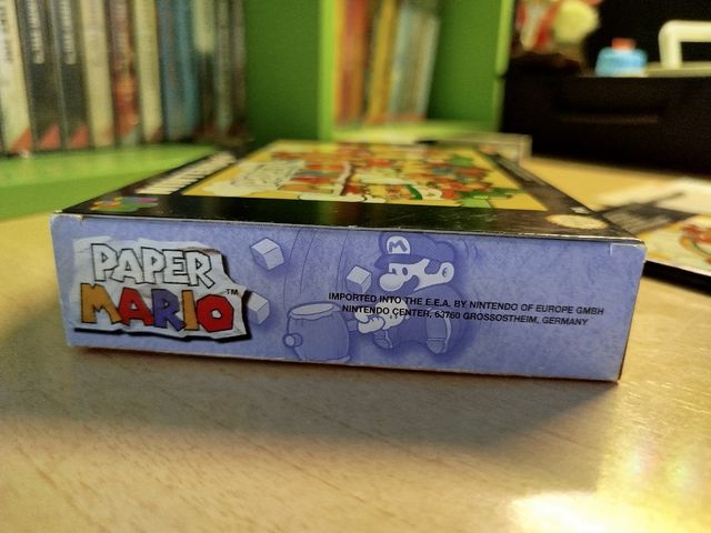 Paper Mario PAL Nintendo 64 Completo