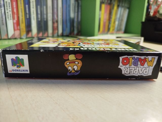 Paper Mario PAL Nintendo 64 Completo