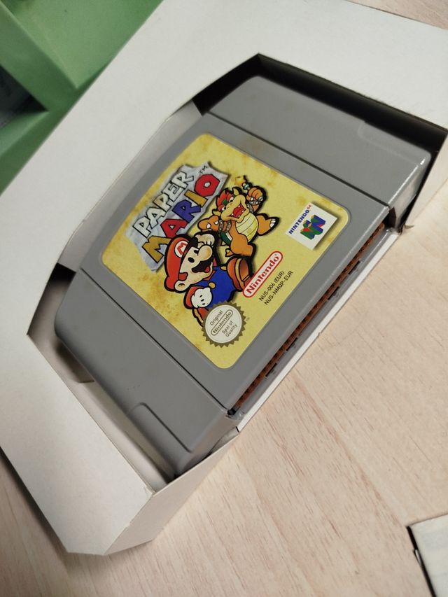Paper Mario PAL Nintendo 64 Completo