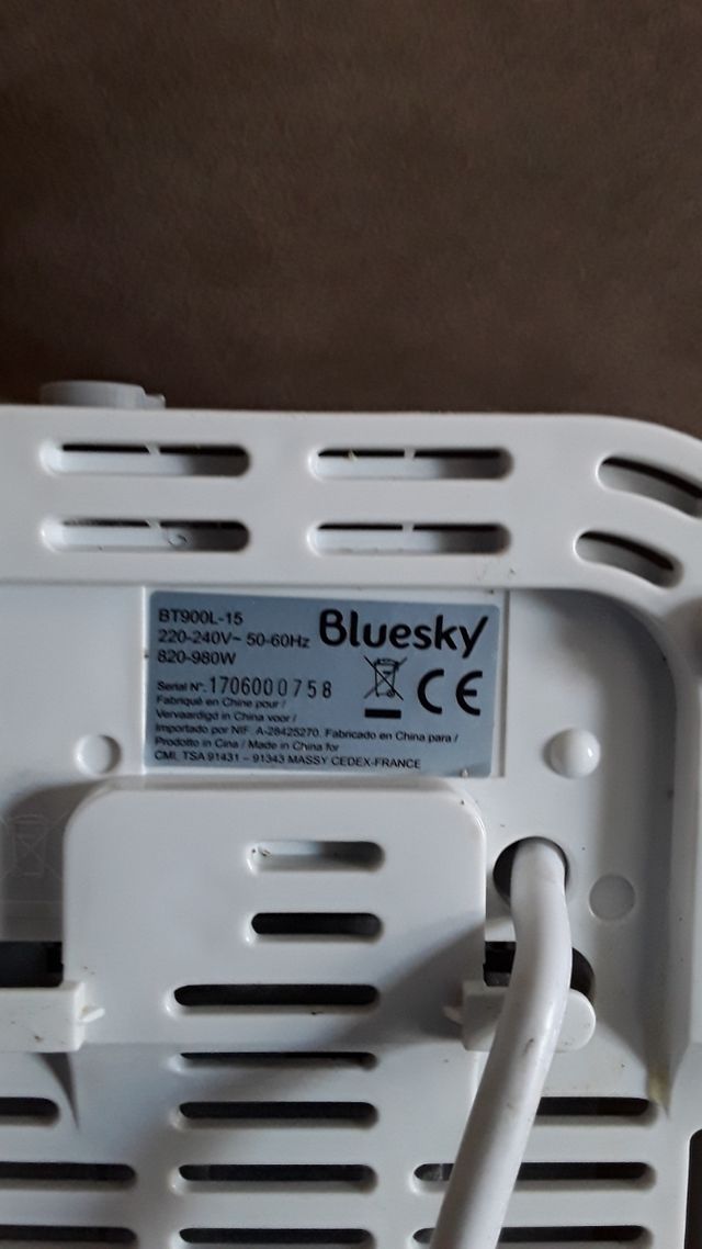 Tostadora Bluesky - Blanca