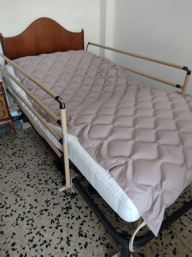 Cama articulada con 2 colchones