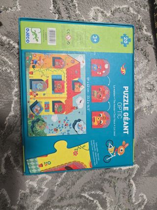 Puzzle gigante Djeco 20 piezas