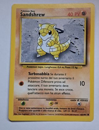 Sandshrew Set Base 1999-2000