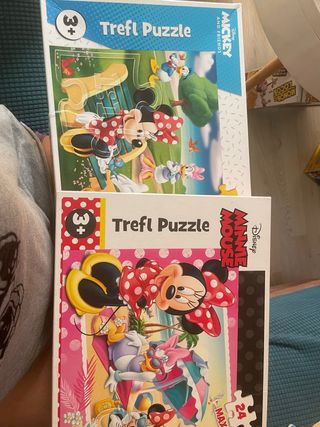 2 Puzzles Trefl Minnie Mouse 24 piezas
