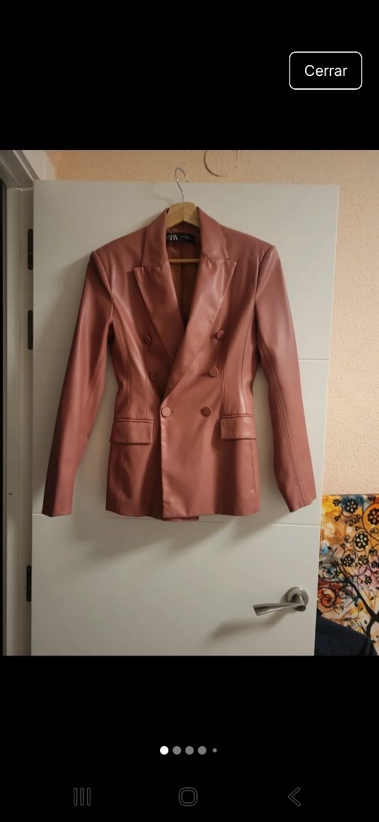 Blazer rosa Zara - Talla xs