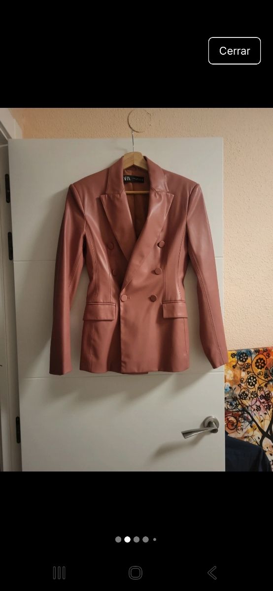 Blazer rosa Zara - Talla xs