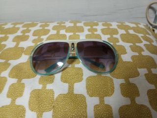 Gafas sol turquesa-blancas