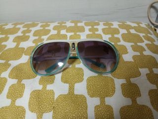 Gafas sol turquesa-blancas