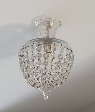Lampara Cristal de bohemia