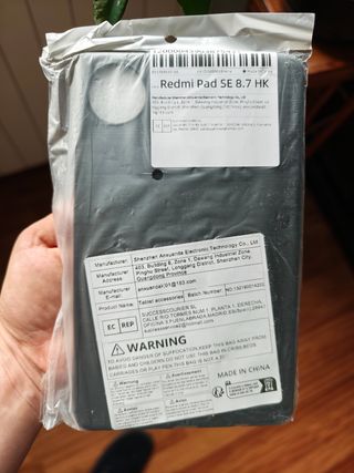 Funda Redmi Pad 8.7" NUEVA precintada negra