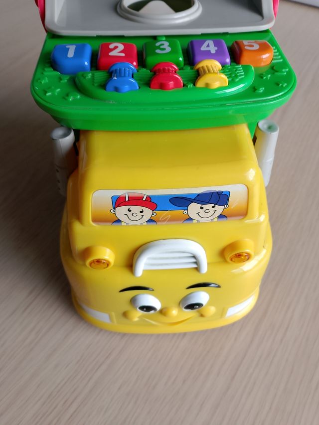 Camion Spazzatura Gioco Bimbi con luci e suoni