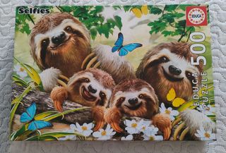 Puzzle 500 piezas - Perezosos