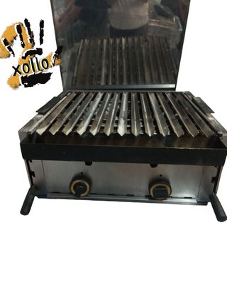 Parrilla a gas - Barbacoa-piedra