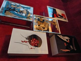 Cajas vintage Art Déco (5 uds.)