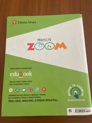 Libro Ciencias Sociales proyecto ZOOM 6 primaria