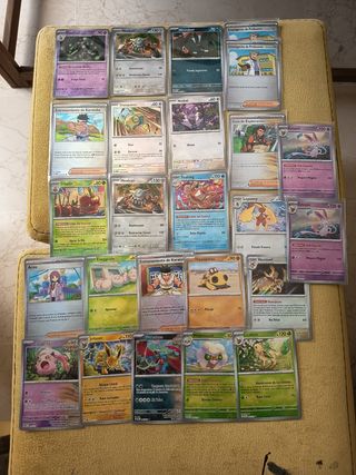 Pokemon Lote Cartas Evoluciones Prismaticas