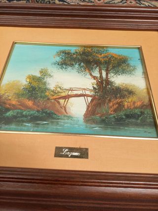 Cuadro al oleo Lozano - Paisaje