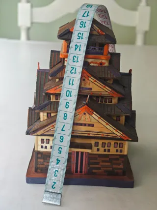 Casita joyero madera vintage