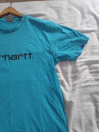 Carhartt turquesa - camiseta vintage