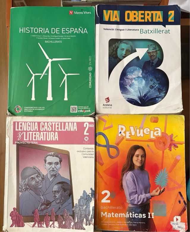 LIBROS BACHILLER COLEGIO DOMINICOS