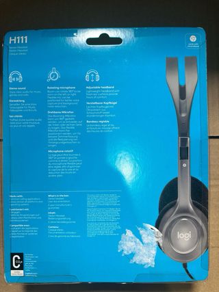 Auriculares Logitech H111 - Stereo