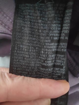 Vaqueros acampanados Zara - Morados