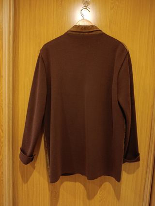 Chaqueta ante marrón sportsTex