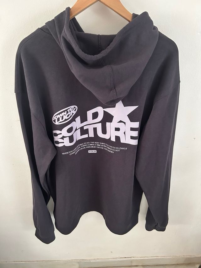 Sudadera Cold Culture negra
