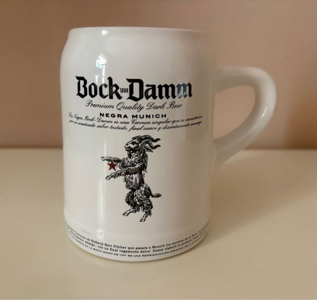 Jarra Bock Damm Negra Munich