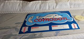 Lote 2 Uni.Cabezal mimbre +colchón+somier+almohada