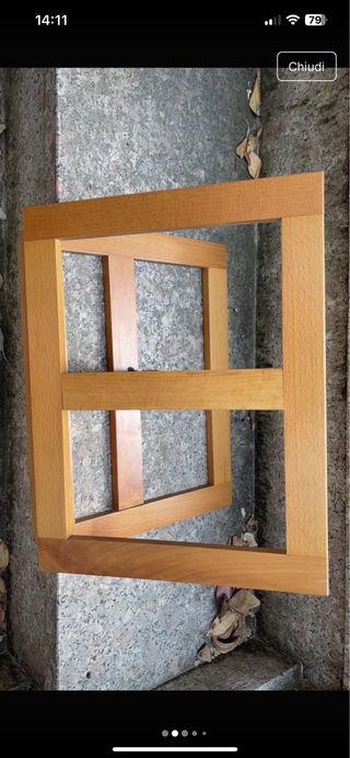 Leggìo libri legno Foppa Pedretti originale