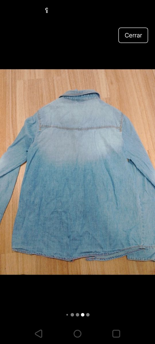 Camisa vaquera Zara niña (9-10)