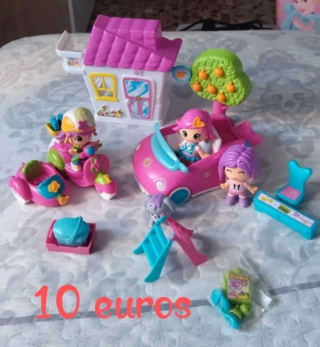 PinyPon: Casa, moto y coche