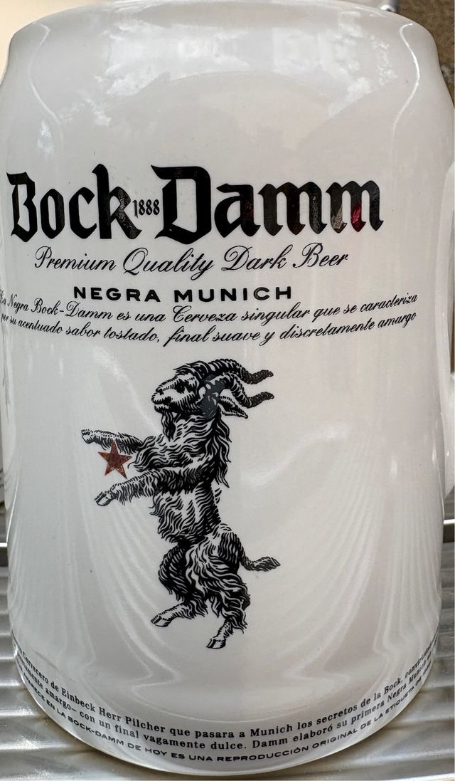 Jarras Bock Damm - Cerveza
