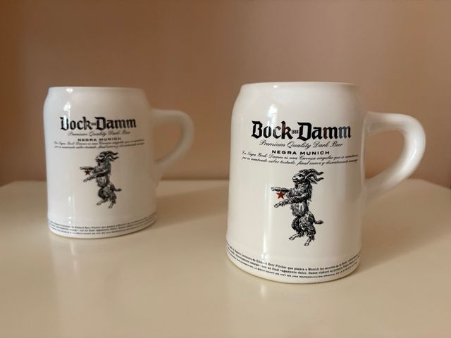 Jarras Bock Damm - Cerveza