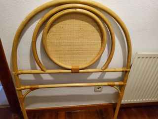 Cabecero ratán vintage 90cm