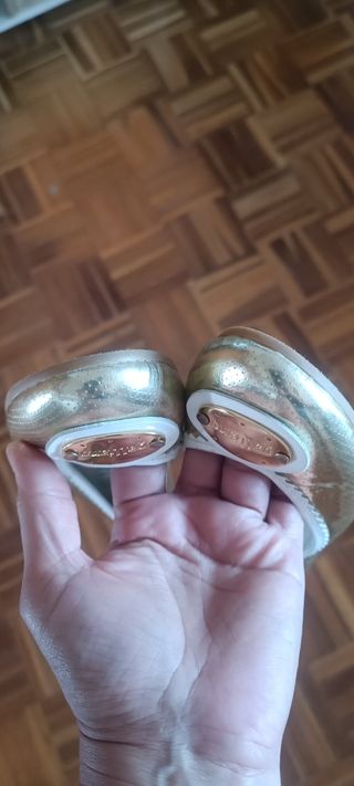 Ballerine Galliano oro n.36