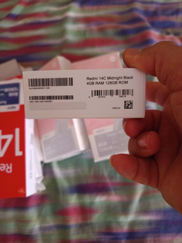 5 Redmi 14C 128GB Azul - Nuevo
(((NO NEGOCIABLE)))