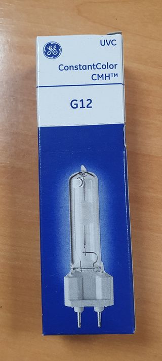 Lámpara G12 GE CMH150-T-UVC-U-830-G12