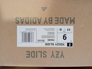 Yeezy Slide - Chanclas Negras