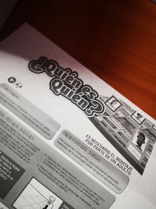 Quién es Quién - Juego de Mesa