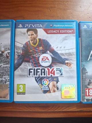 PSVita: Uncharted, FIFA 13-14, AC Liberation