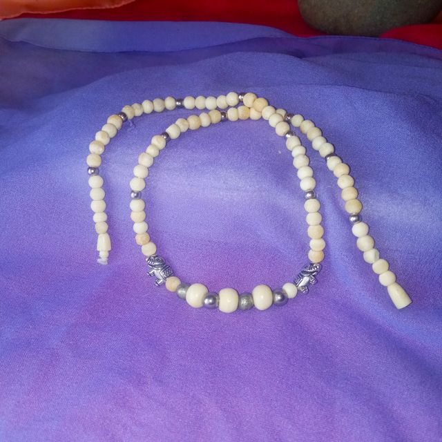 Rara! Antica collana Osso Ivory