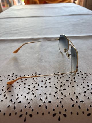 Ray Ban Aviator: Gafas sol azules unisex