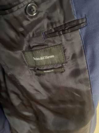 Traje azul Pedro del Hierro - Talla 48